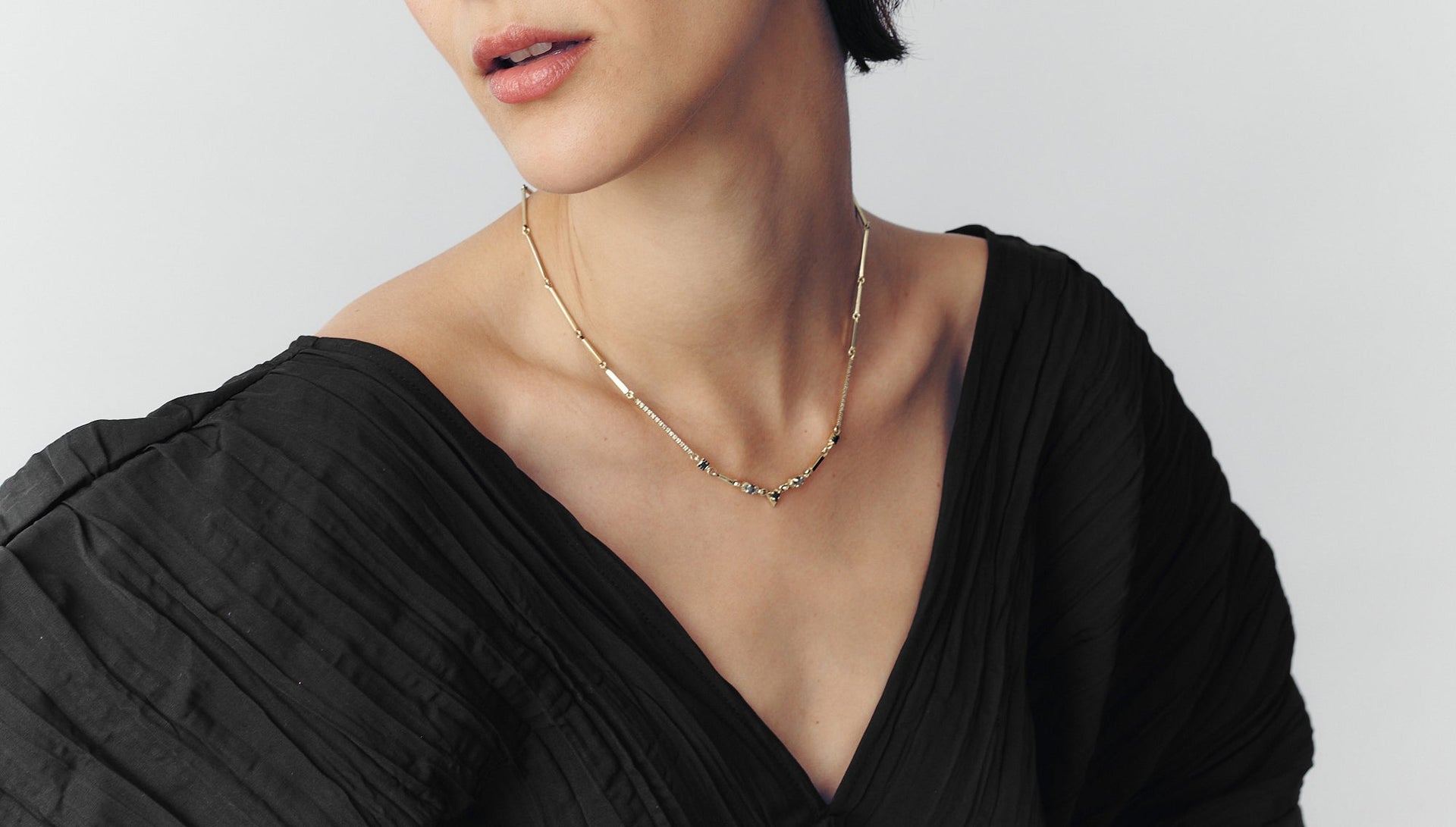 Diamond necklaces