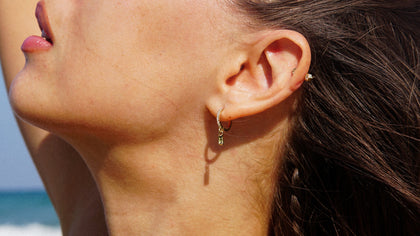 Hoop earrings