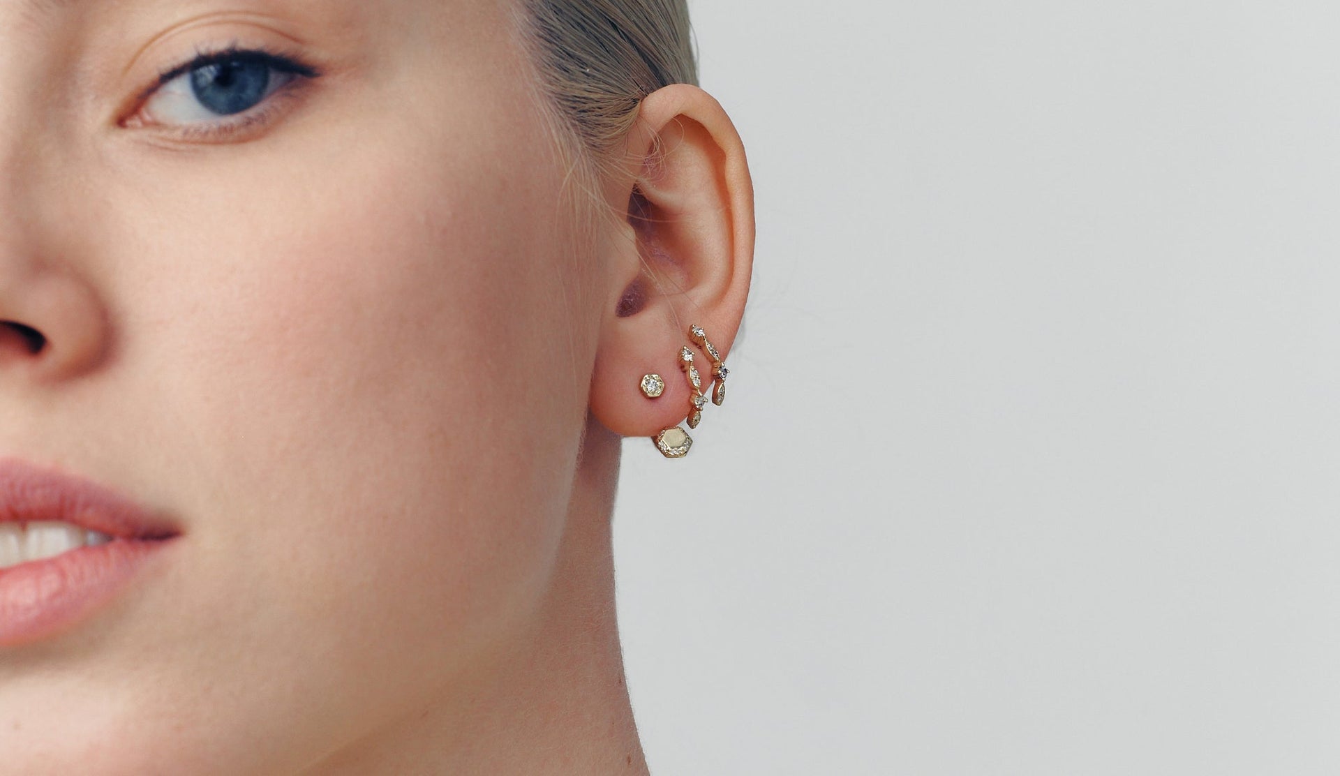 Stud earrings