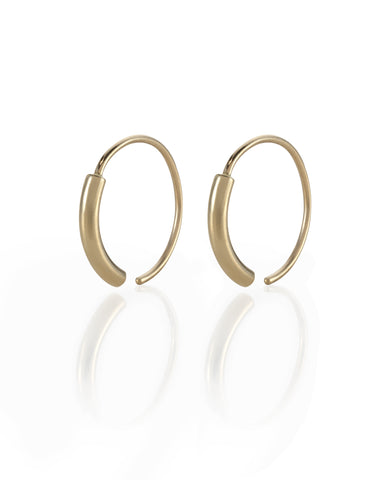 Loop earrings - Available In Three Sizes