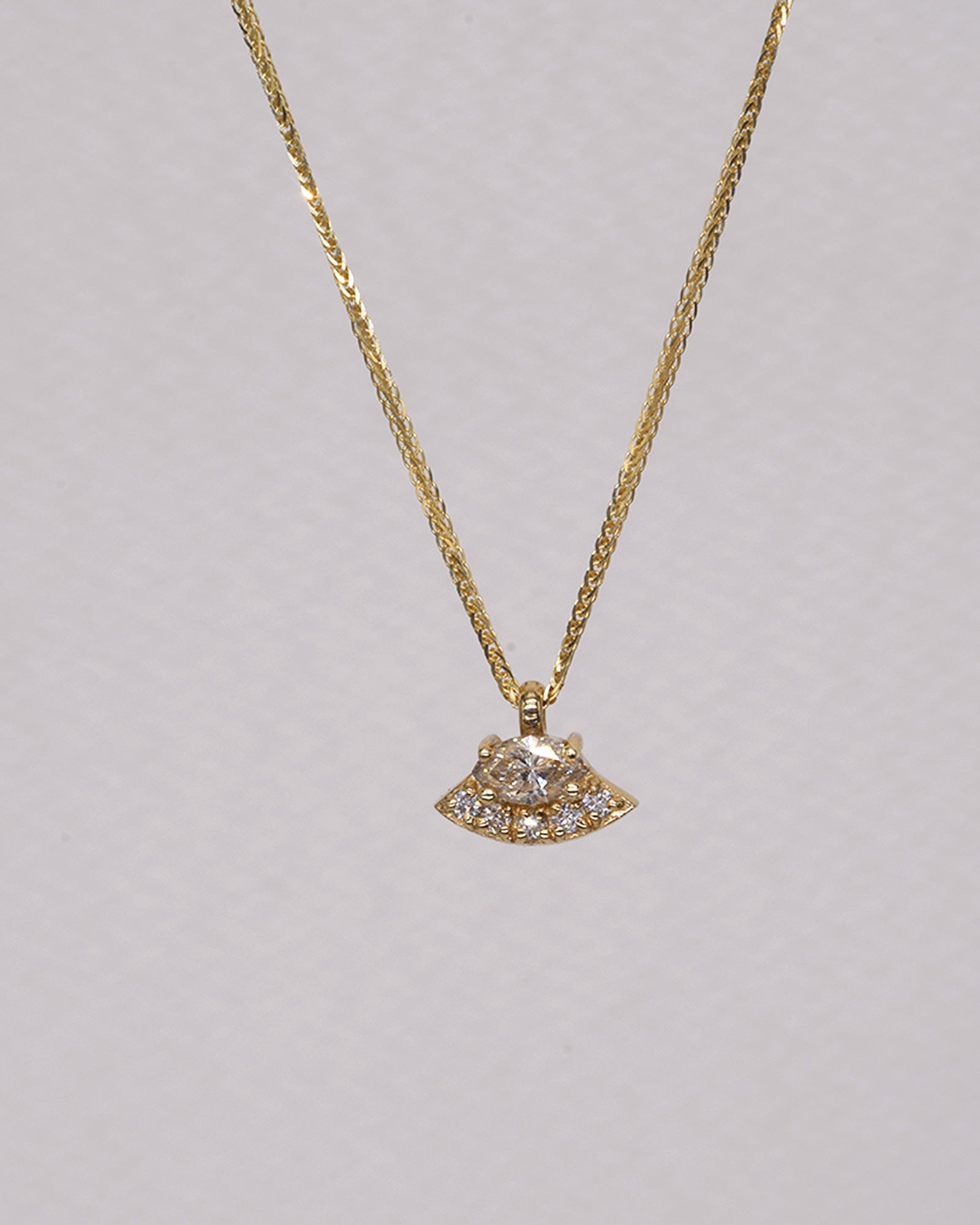 Terra Necklace - Champagne Diamond