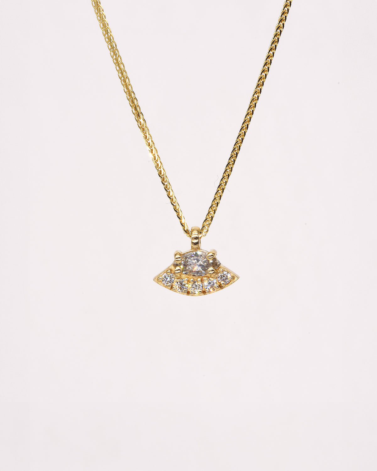 Terra Necklace - Champagne Diamond