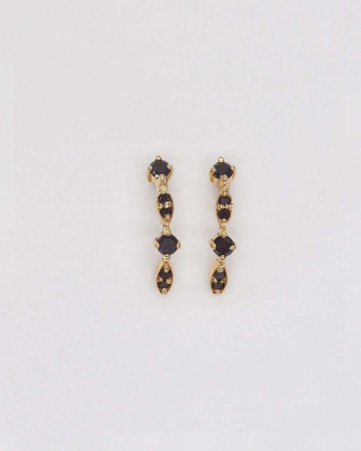 Ivy Black Diamonds Earrings