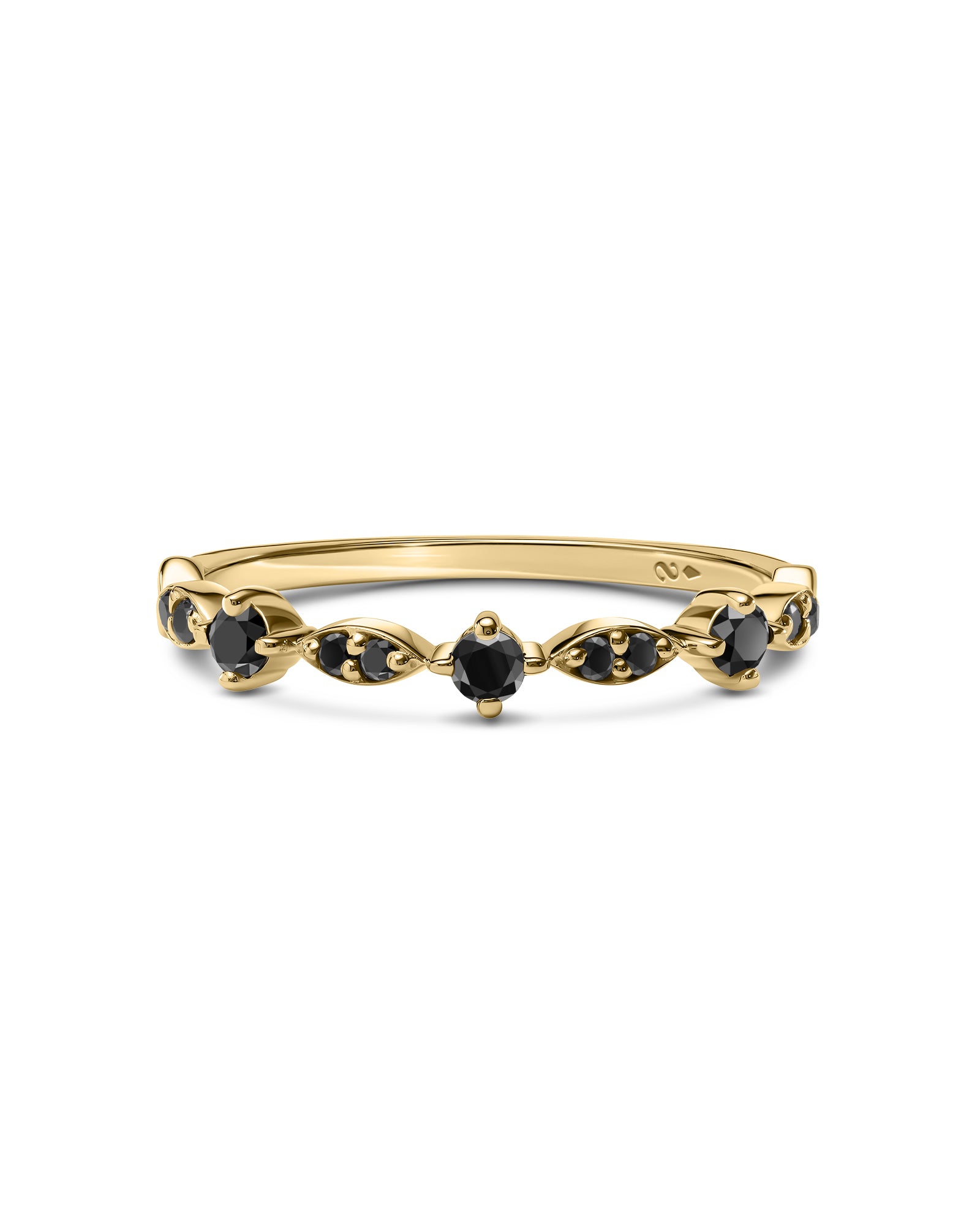 Black Diamonds Ring