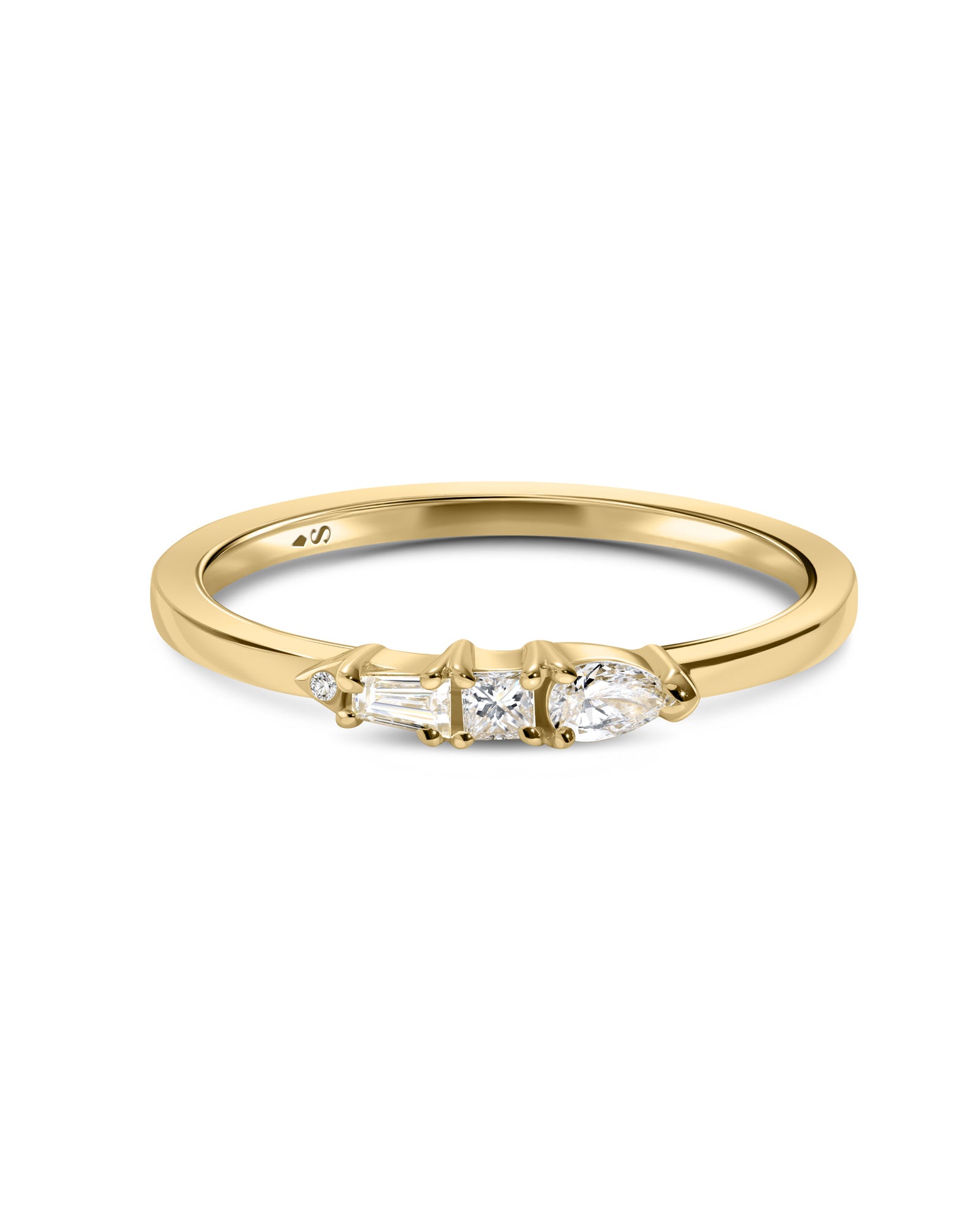 Loren white diamond ring