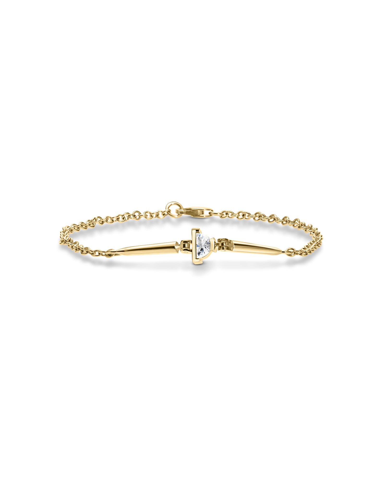 white diamond bracelet