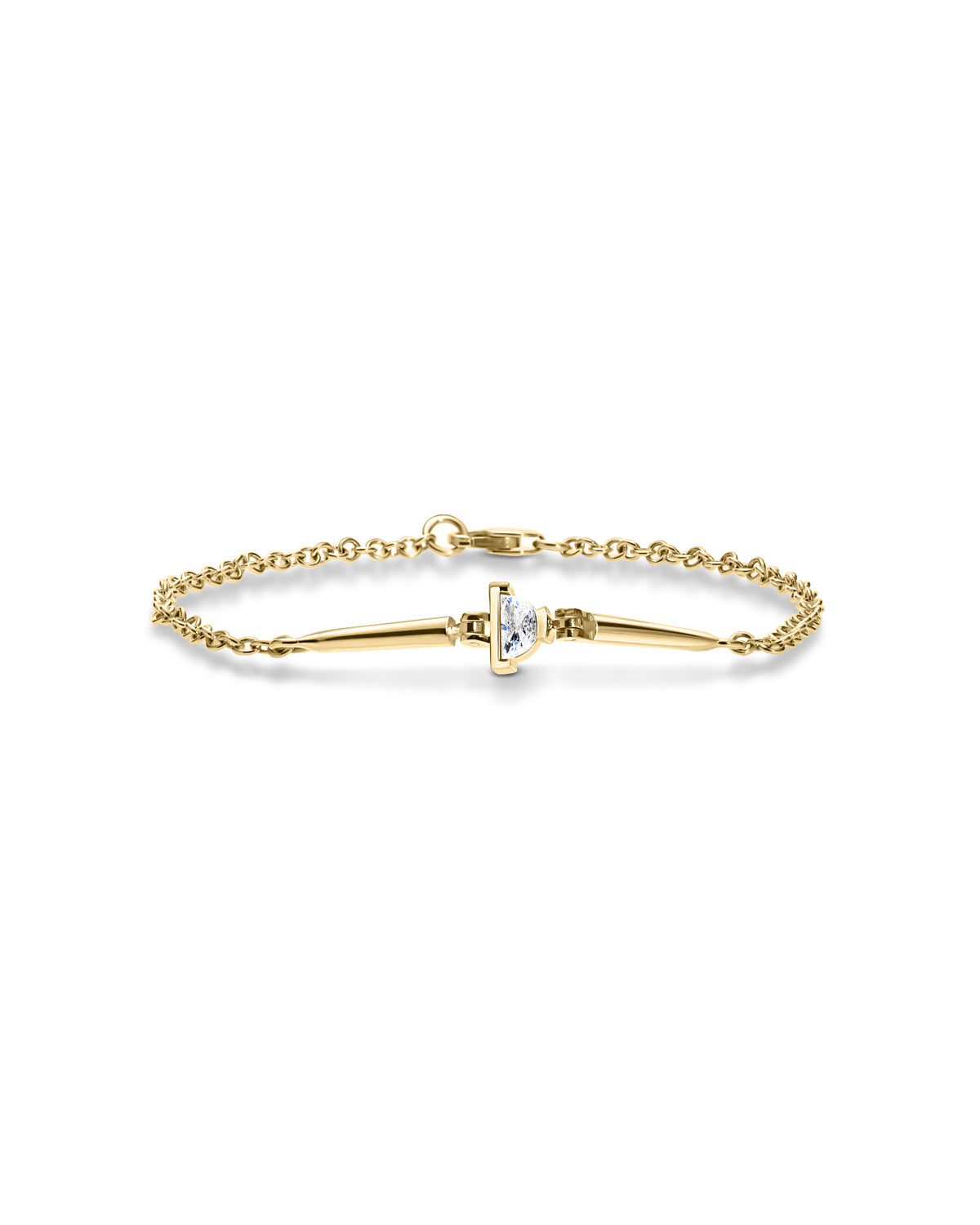 white diamond bracelet