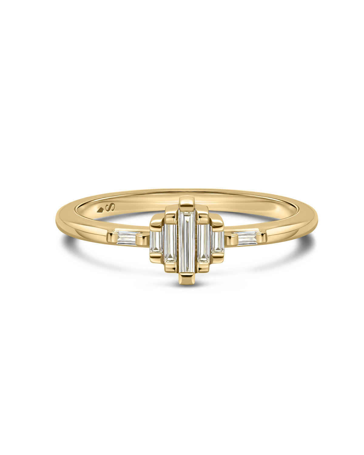 ROMI white diamonds ring