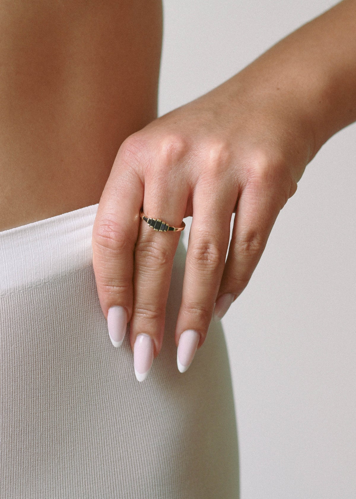 Madrid Black Diamonds Ring