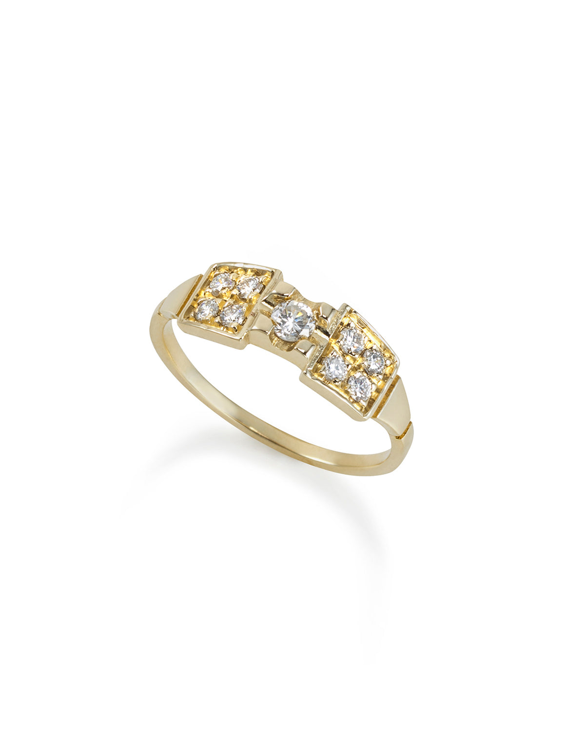 Daisy White Diamonds Ring