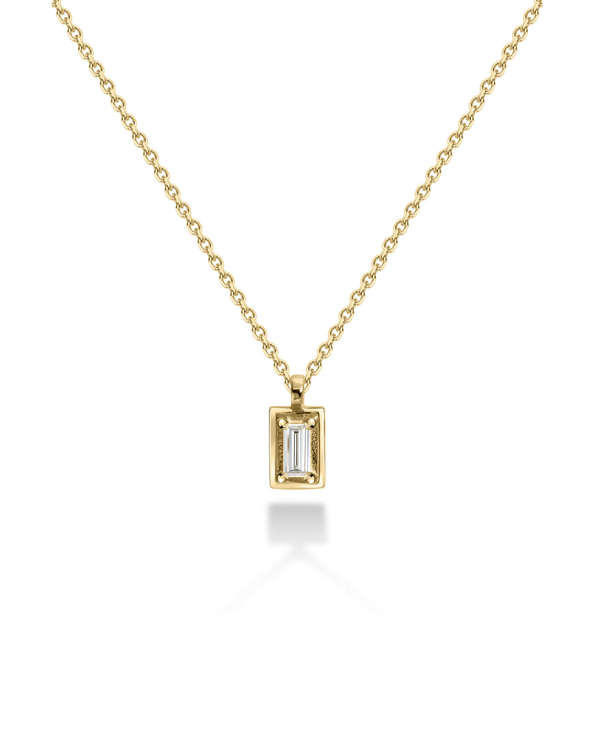 Deco Necklace - White Diamond