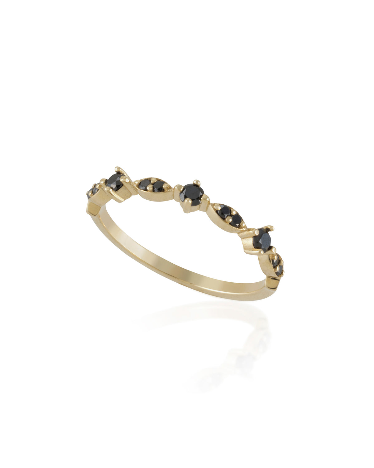 Eve Black Diamonds Ring