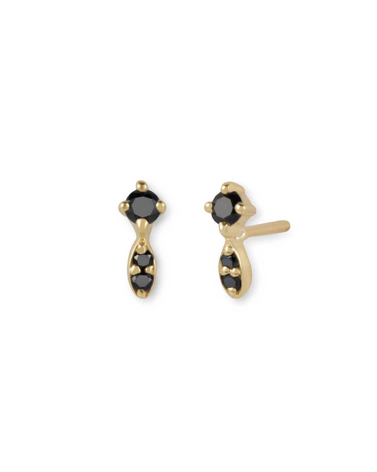 Eve Black Diamonds Earring