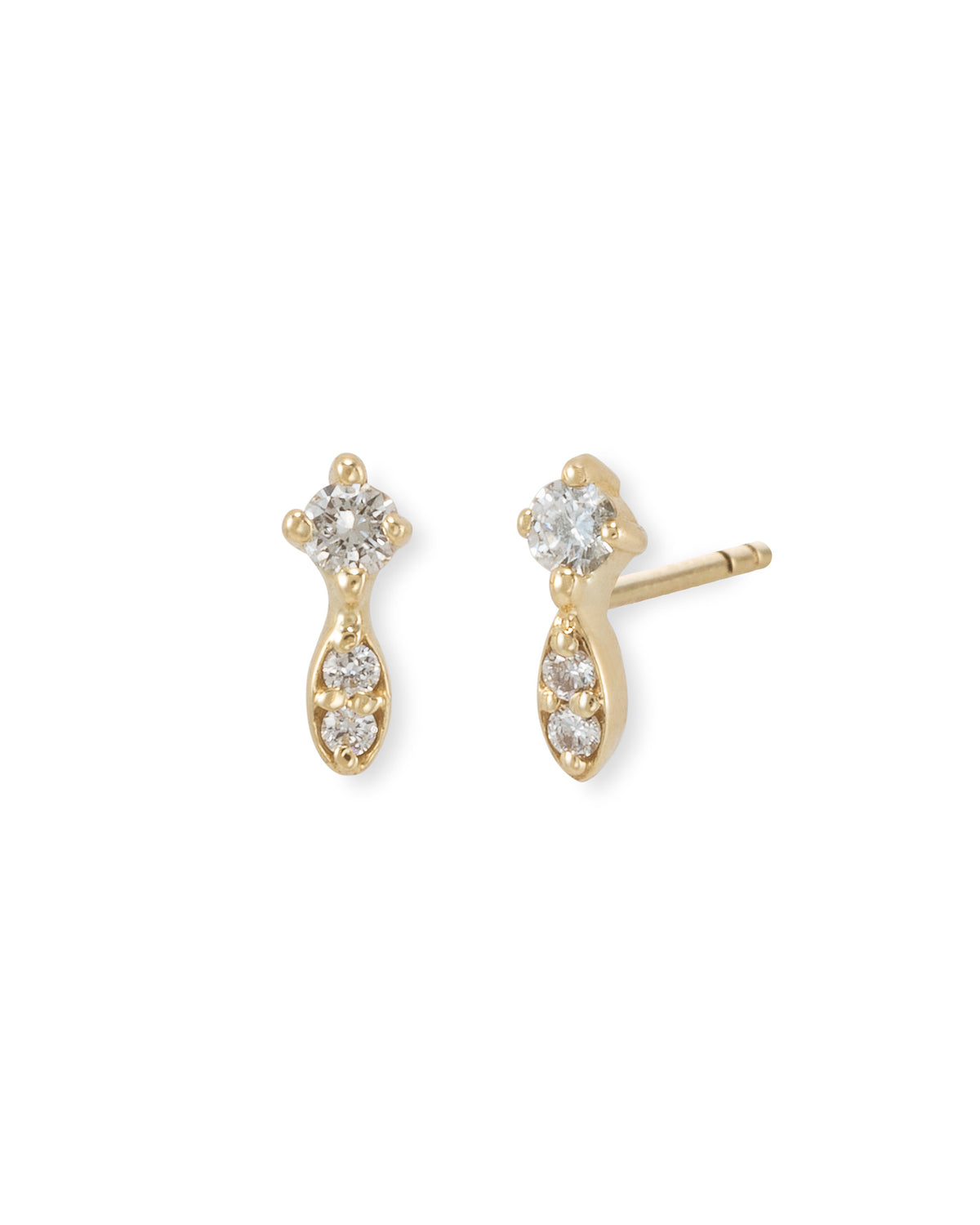 Eve White Diamonds Earrings