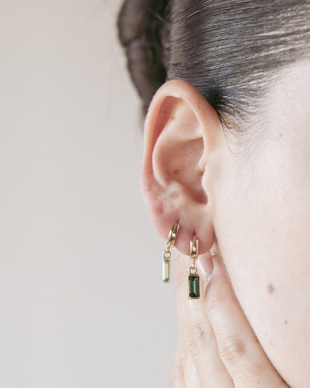 Lagoon Earrings - Tourmaline