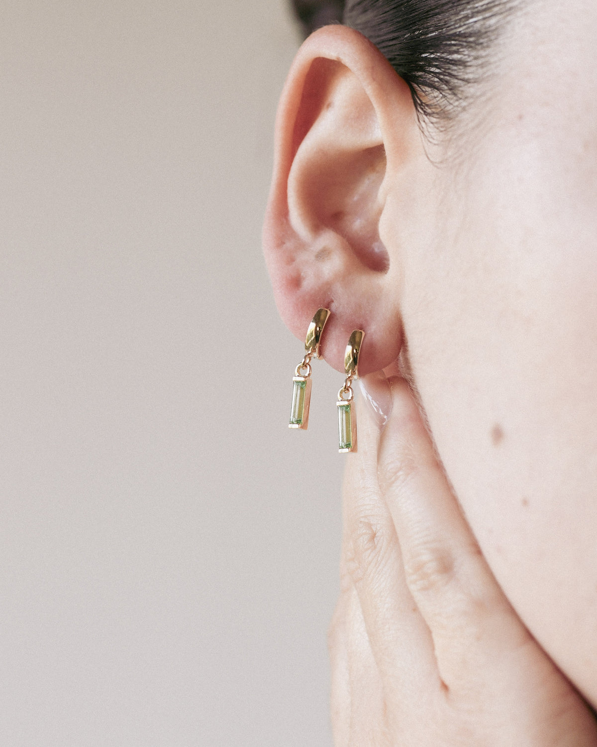 Lagoon Earrings - Tourmaline