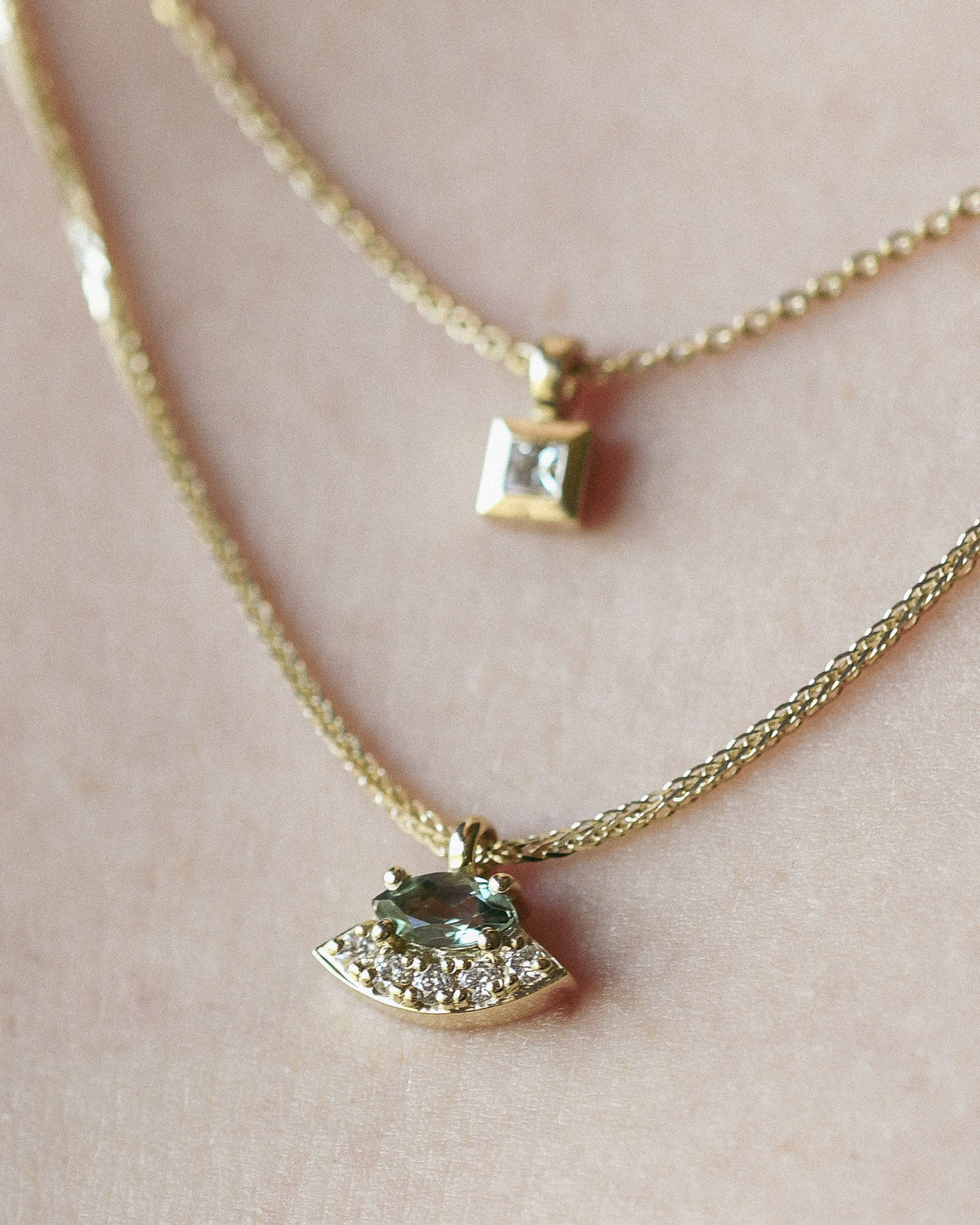 Terra tourmaline Necklace