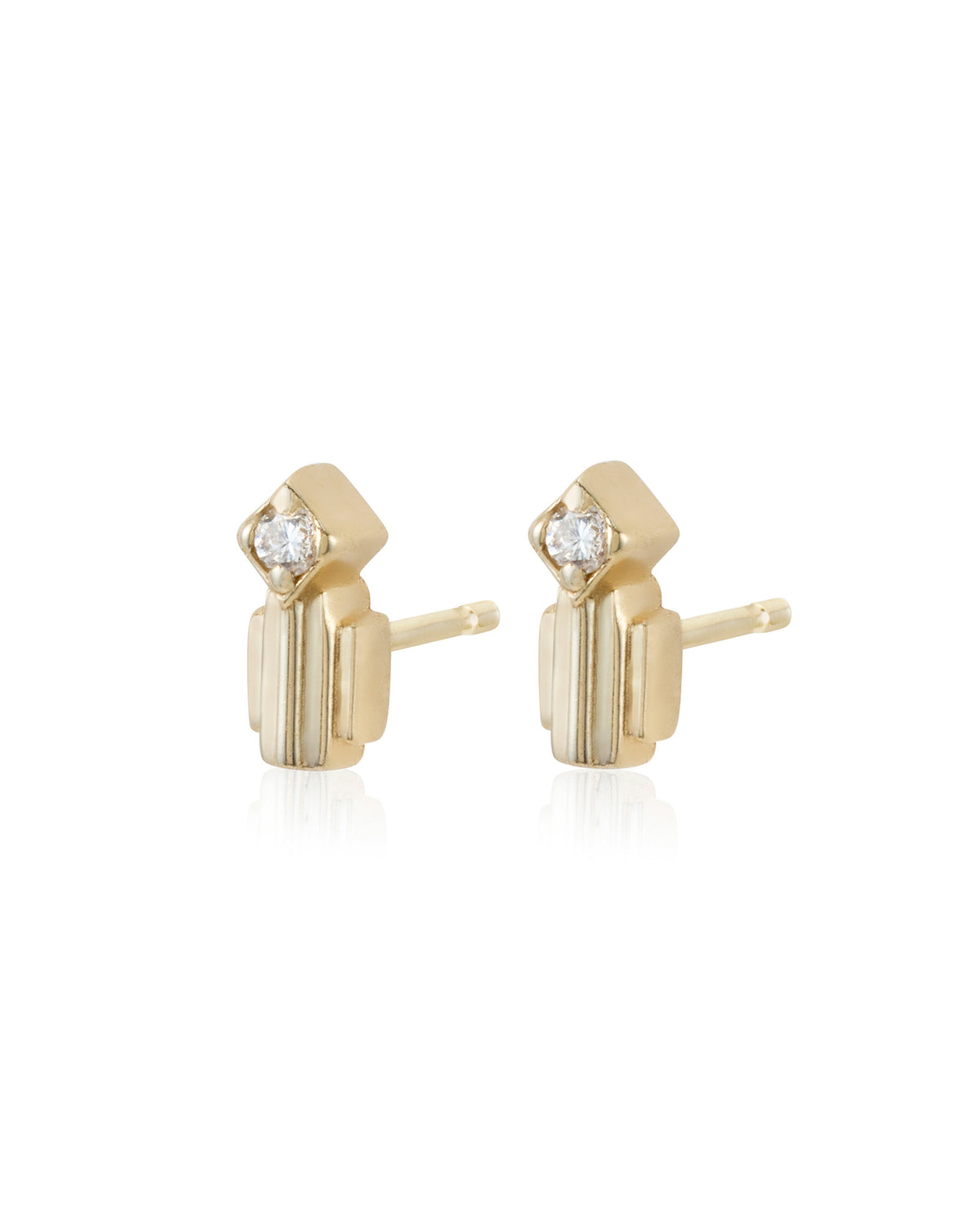 עגיל טולוז יהלום 