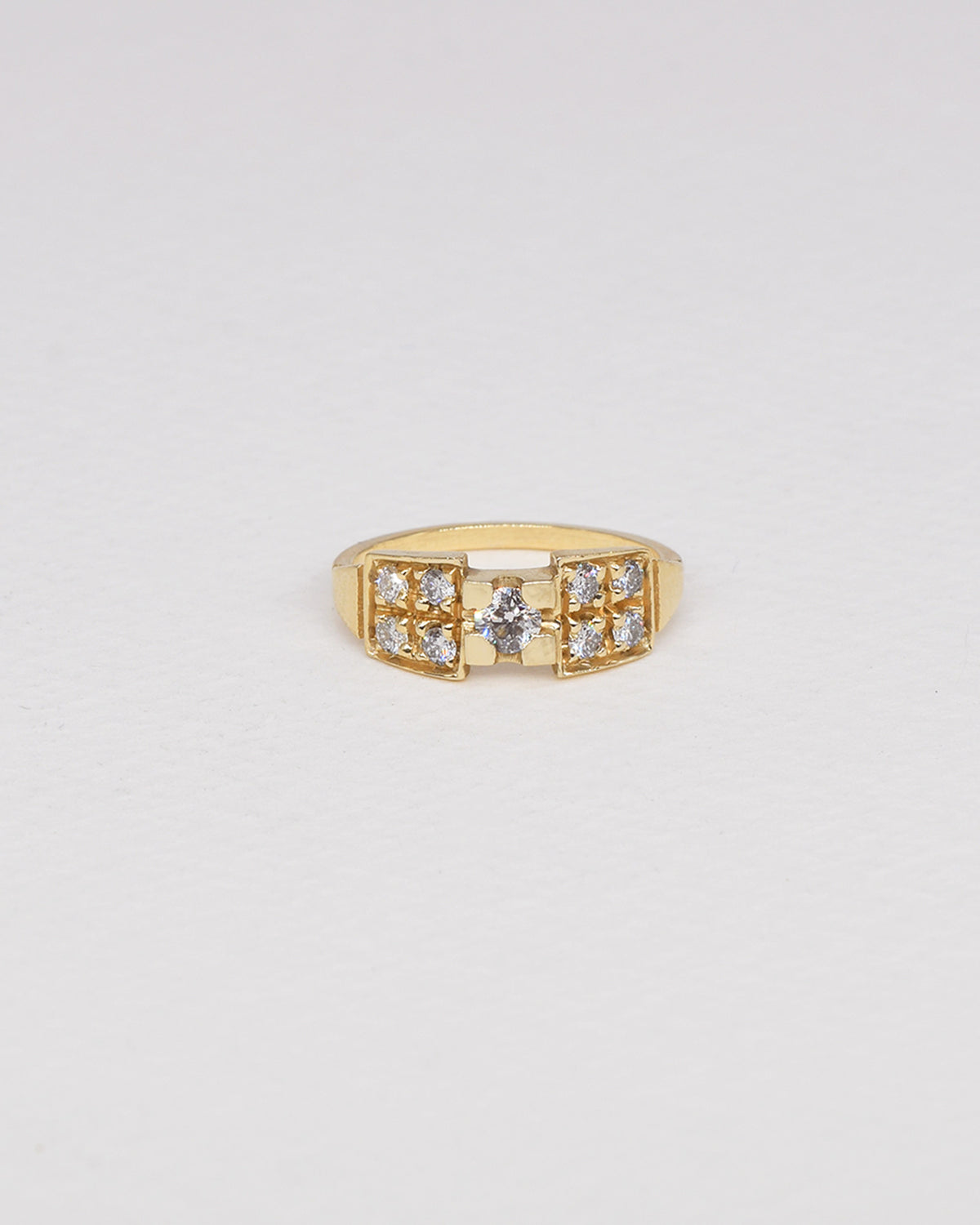 Daisy White Diamonds Ring