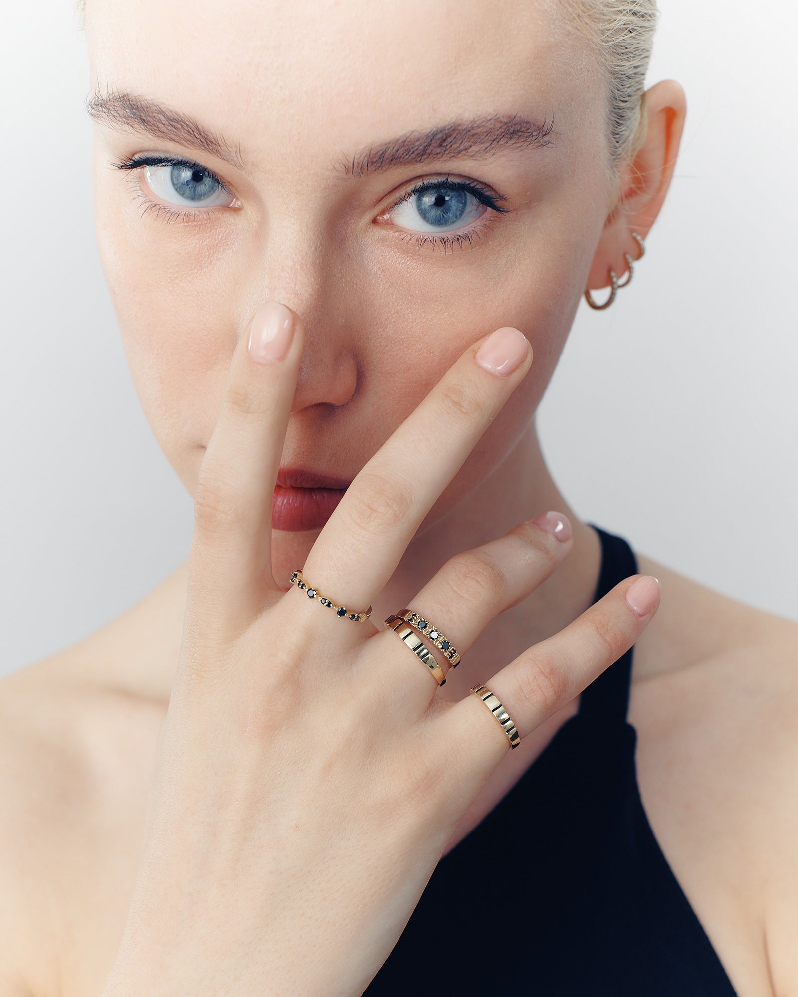 Eve Black Diamonds Ring
