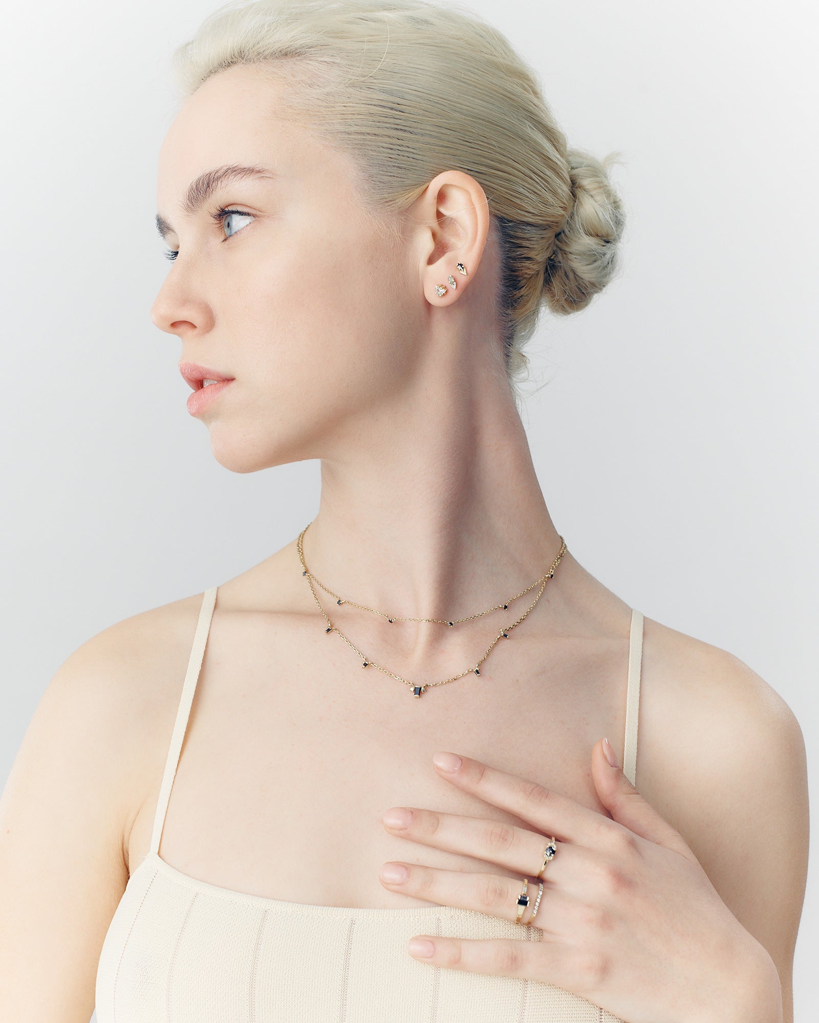Renee Black Diamonds Necklace